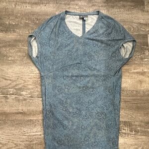 Anthropolgie Saturday/Sunday Blue‎ Floral Women's Dress